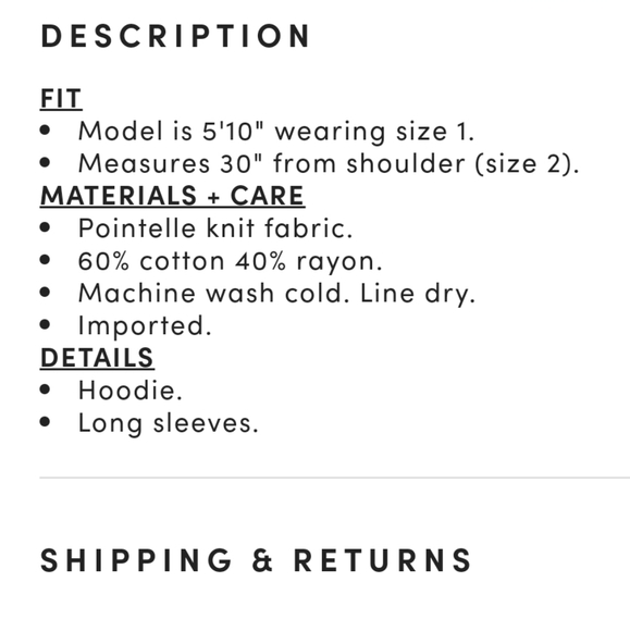 Torrid NWOT Size 6X - ivory pointelle hooded drop shoulder sweater - Picture 6 of 13